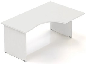 Visio ergonomikus asztal 160 x 100 cm, jobb, fehér