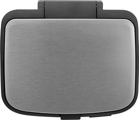 Matt ezüstszínű acél pedálos szemetes 7 l Bo – Brabantia