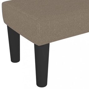tópszínű szövet pad 100 x 30 x 30 cm