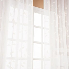 4Home Leaves voile függöny, 150 x 250 cm
