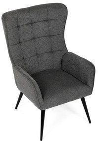 315 GREY2 relaxfotel, sötét szürke