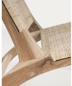 Natúr színű szőtt fotel Beida – Kave Home