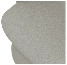 Világosszürke kárpitozott étkezőfotel Kalo – Makamii