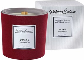 Gyertya Hevy Skin Bordó Orange Cinnamon White