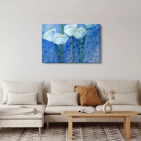 Kép - fehér tulipán (90x60 cm)