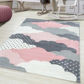 Rózsaszín-szürke gyerek szőnyeg 120x170 cm Bambi – Ayyildiz Carpets