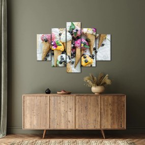 Fagylaltok képe (150x105 cm)