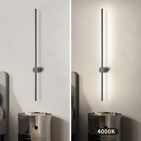 Brilagi - LED kültéri fali lámpatest AURA LED/20W/230V 4000K IP54 antracit