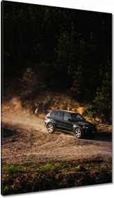 Vászonkép 80x120 Fekete terepjáró Bmw