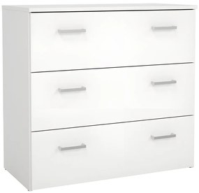 GARBO 3 komód, fehér