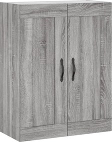 vidaXL szürke sonoma szerelt fa fali szekrény 69,5 x 34 x 90 cm