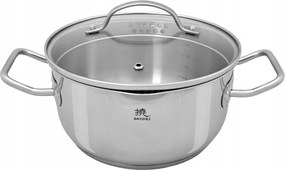 Shiori Steel Series Pro 316 indukciós edény, polírozott rozsdamentes acél, 20 cm