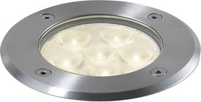 NOVOLUX 183A-L0206A-30 LOO Kültéri Talajba Építhető Lámpa Ezüst LED IP67