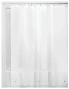 PEVA Liner fehér zuhanyfüggöny, 183 x 183 cm - iDesign