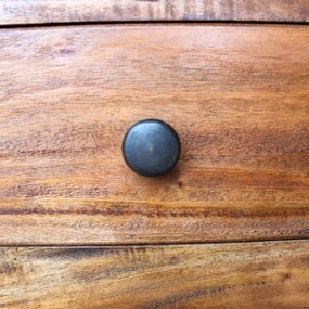 tömör mahagóni fa komód 100 x 30 x 50 cm