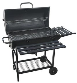 Faszenes grill, fekete