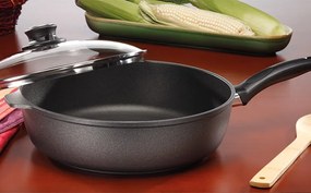SWISS DIAMOND® gyémánt felületű mély serpenyő 28 cm fedővel indukciós