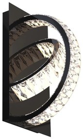 Zuma Line Zuma Line MX3274-2-3BCT-LED fali lámpa TULA LED/18W/230V 2700-6000K fekete ZL0674