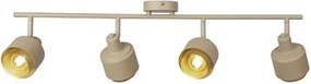 Rabalux beltéri karos spotlámpa e14 4x40w világosbarna fedora
