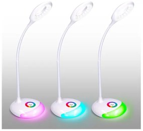 Solight WO44 - LED RGB Dimmelhető tölthető asztali lámpa LED/5W/230V