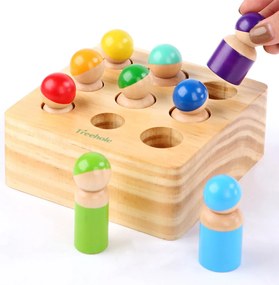 Formabeillesztő Montessori készségfejlesztő fajáték