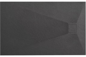 Zuhanytálca Magnum Black 100x80