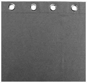 Antracitszürke hangszigetelő függöny 140x260 cm Jupiter – douceur d'intérieur