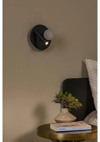 Lucide 77286/02/30 - LED Fali lámpa MATIZ 2xLED/3,5W/230V USB fekete