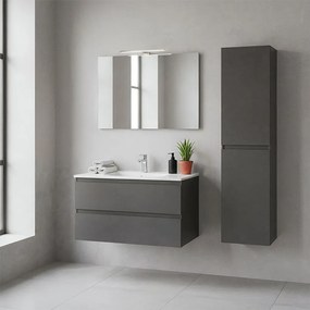 Vario Forte 35 függesztett oldal szekrény antracit-antracit