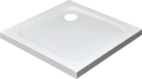 Modena Slim szögletes alacsony akril zuhanytálca, 90x90x5,5 cm-es méretben