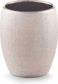 Fürdőszobai bögre "Csillogó", rozé arany