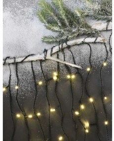 LED Karácsonyi kültéri lánc 600xLED/8 mód 15m IP44 meleg fehér