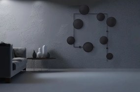 KAJA K-4639 REGA Fekete Színű Fali Lámpa 3xG9 10W IP20