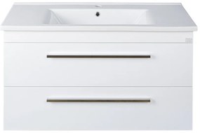 TMP VIVA 100 fali fürdőszobabútor - Sanovit ATRIA 9100 porcelán mosdóval - 100 x 45,5 cm