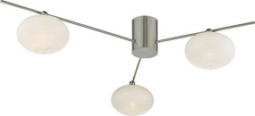 DAR LIGHTING JAS5346 JASPER Mennyezeti Csillár Szatén Nikkel G9 IP20
