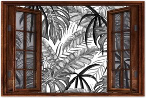 Poszter 60x40 Monstera Zöld levél