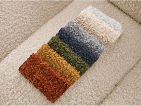 Világosbarna buklé kanapé 232 cm Hippolyte – Bobochic Paris