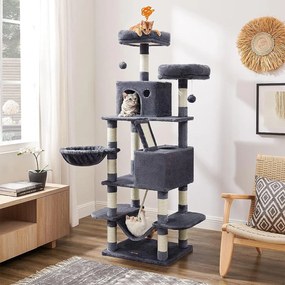 Nagy macskakaparó, 168 cm magas, füstszürke | feandrea