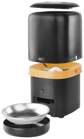 Automata etető 4 l/5V/3xD fekete Wi-Fi