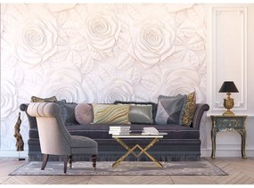 Fototapeta XXL Wall of roses 360 x 254 cm, 8 darab