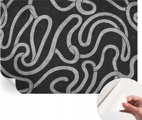 Öntapadós Stílusos Dekoratív Fotótapéta Csavaros formák 152x104 cm