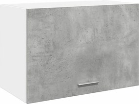 vidaXL “Lyon” betonszürke szerelt fa függő szekrény 60 x 31 x 40 cm