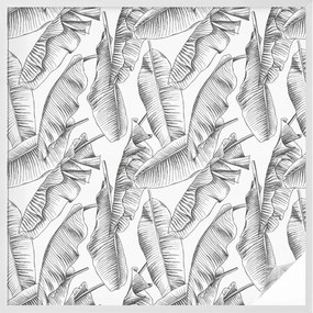 Szélvédőfólia Ablak Adatvédelem Trópusi levelek 100x100