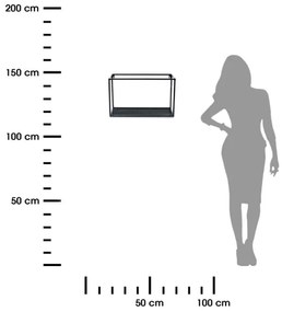 LOFT fali polc 30x50 cm