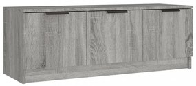 szürke sonoma színű szerelt fa TV-szekrény 102 x 35 x 36,5 cm