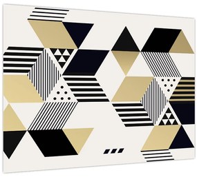 Kép - Geometriai formák N⁰1 (70x50 cm)