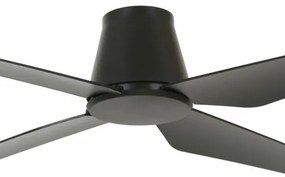 Lucci Air 213000 - Mennyezeti ventilátor AIRFUSION ARIA fekete + távirányító
