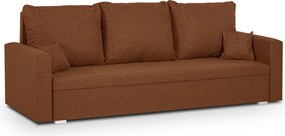 MONDI Háromszemélyes kinyitható kanapé Világosbarna