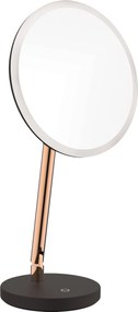 Deante Silia kozmetikai tükör 22x39.2 cm kerek világítással arany ADIR812
