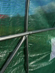 Megerősített kerti fóliasátor PRÉMIUM 2 × 3 m + AJÁNDÉK